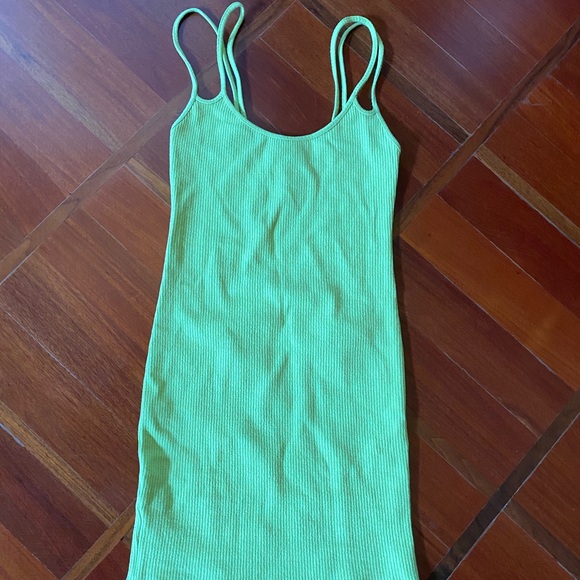 Zara Ribbed Mini Dress - Picture 2 of 3